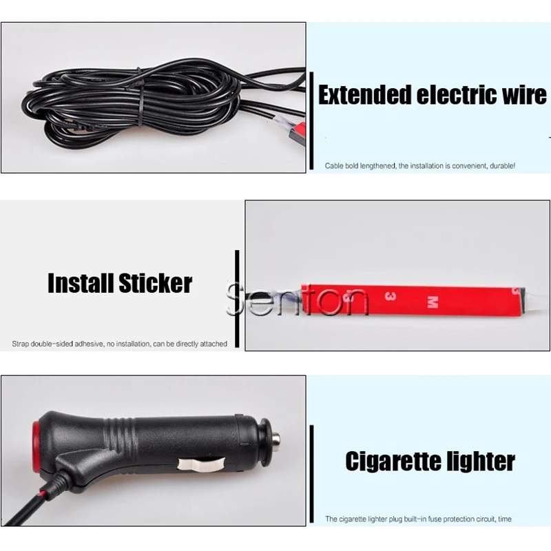 ZD Автомобильная неоновая лампа для Android ios APP управления Fiat 500 Opel Vectra c Suzuki Swift Sx4 Hyundai