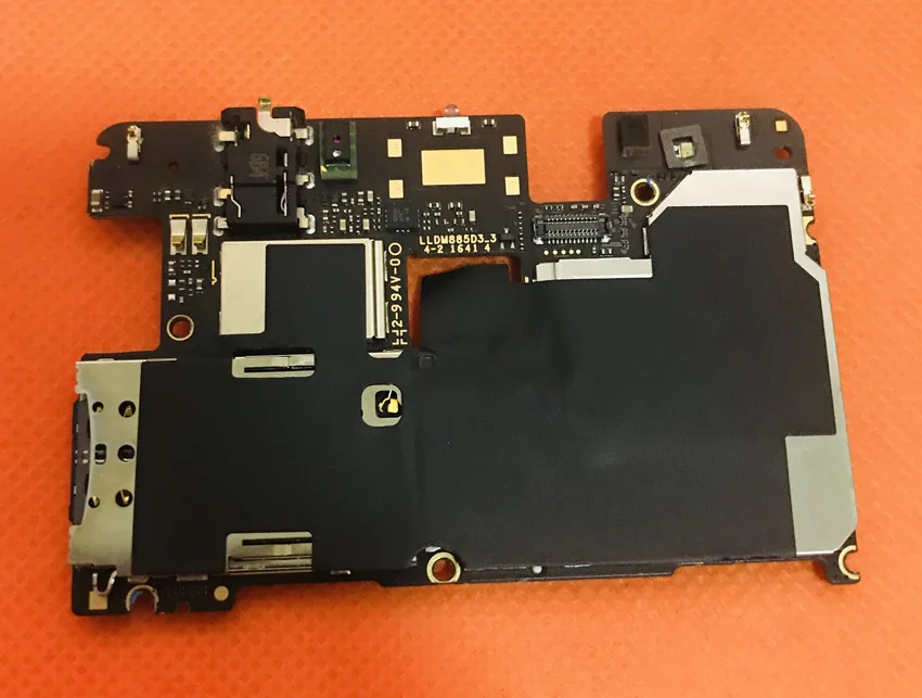 Б/у оригинальная материнская плата 3G RAM + 64G ROM для Xiaomi Redmi Note 4 Helio X20 MTK6797 Deca Core