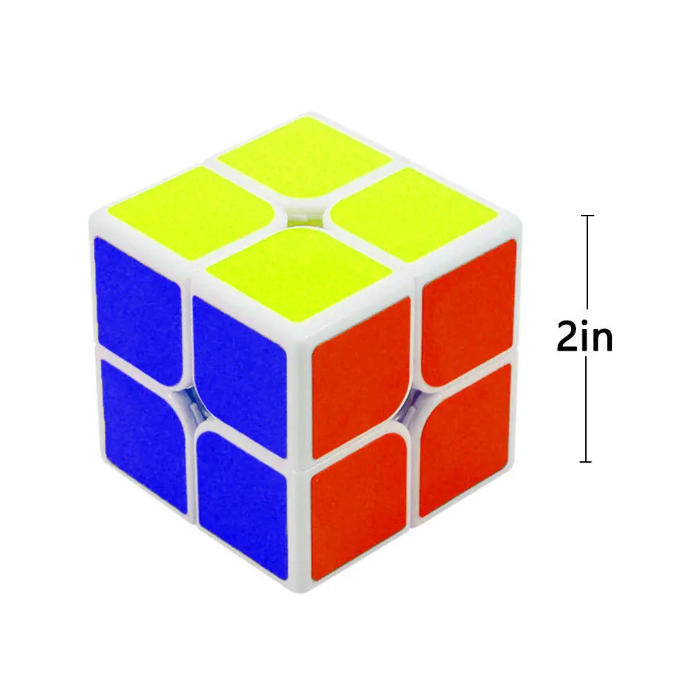 5 шт. в упаковке магический куб 3x3x3 2x2x2 пирамида Megaminx набор головоломка закрутка