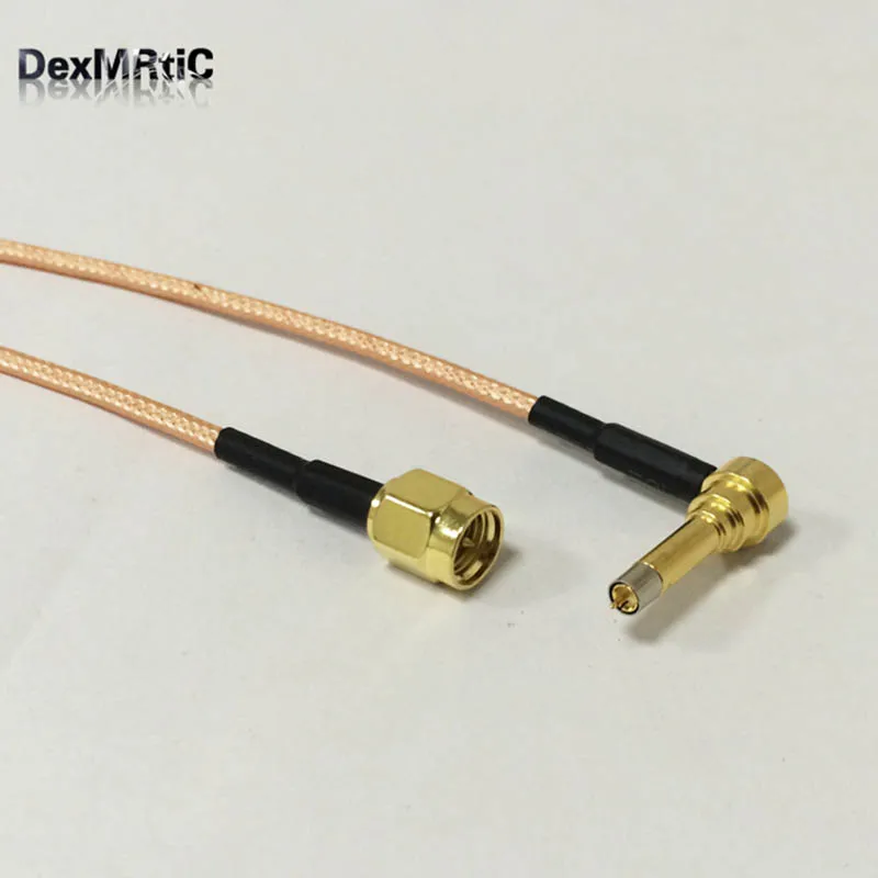 SMA Штекерный переключатель 3G разъем модема MS156 прямоугольный ОТРЕЗОК кабеля для