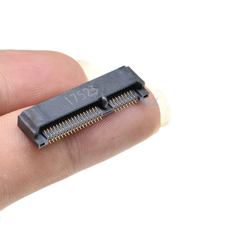 Разъем MINI PCIE PCI-E 52-контактный высота разъема msata: 4 0 мм 5 2 6 для ноутбука 10 шт. |