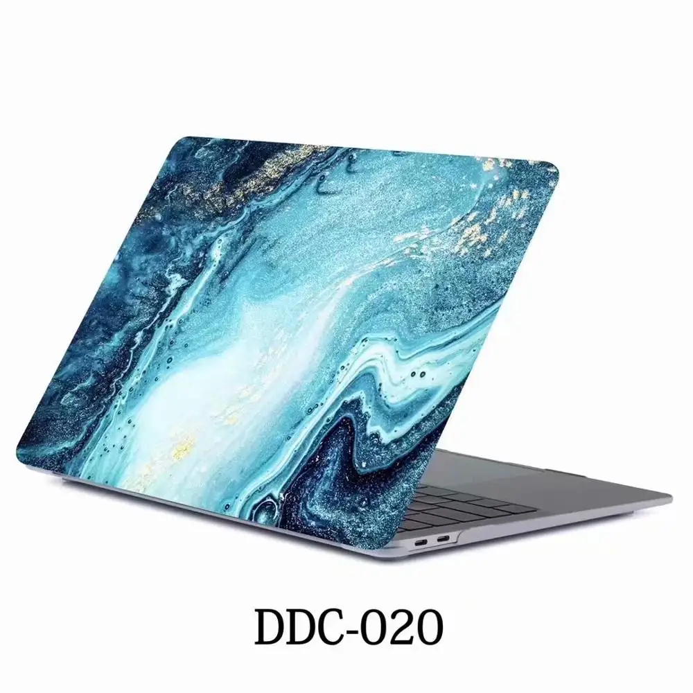 Защитный матовый Жесткий чехол с мраморным рисунком для переноски Macbook Air 11 13 "Pro