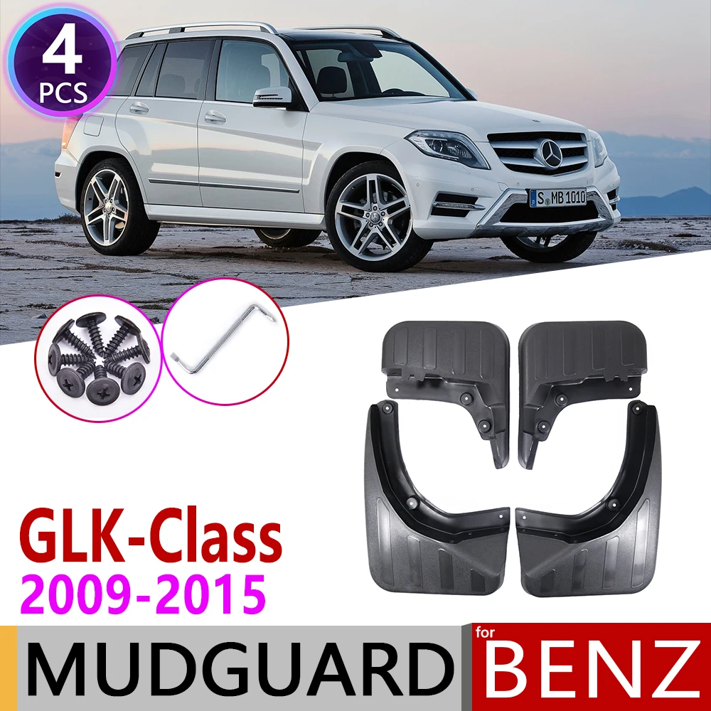 

Mudflap for Mercedes Benz GLK Class X204 2009~2015 200 250 300 350 Fender Mud Guard Splash Flap Mudguard Accessories 2010 2011