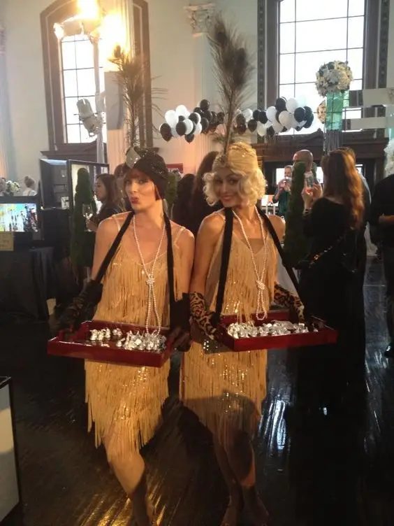 Женское винтажное платье с пайетками Great Gatsby летнее v образным вырезом золотой