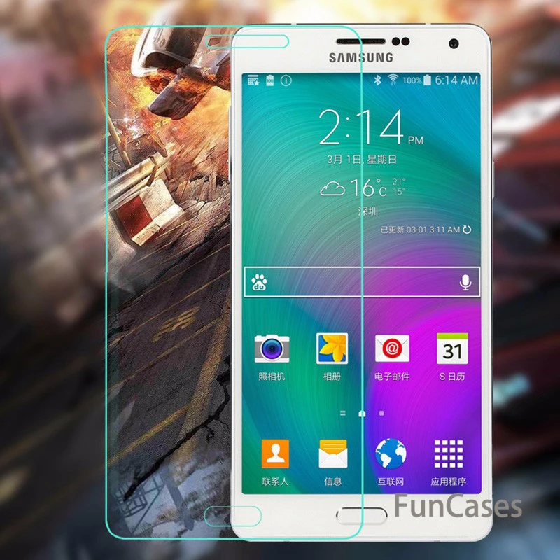 Закаленное Стекло для Samsung Galaxy J3 J5 J7 J1 мини 2016 A3 A5 A7 Экран защитная с уровнем