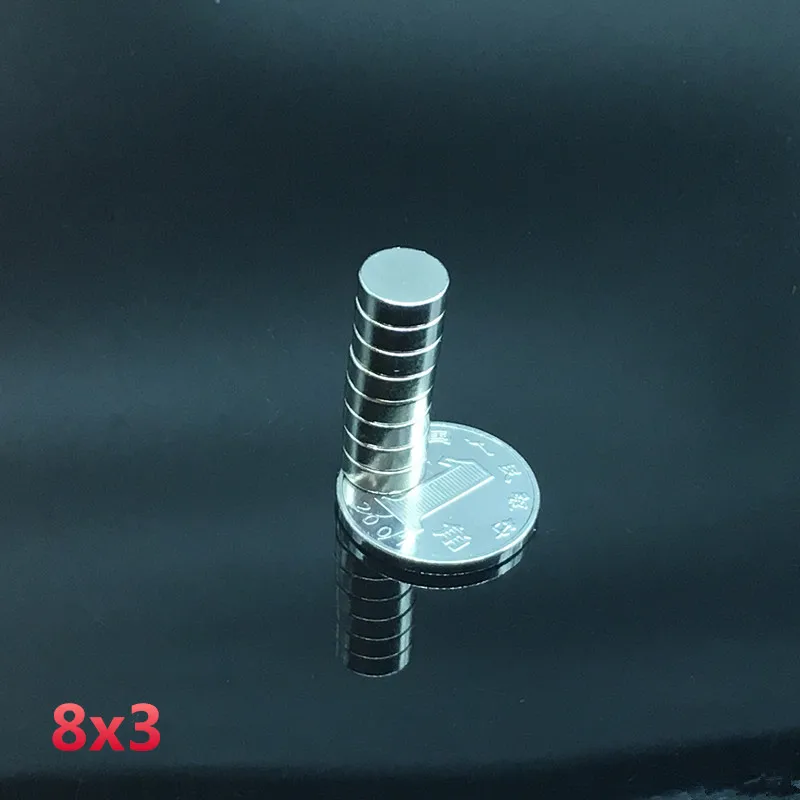 100 шт. неодимовый магнит сильный редкоземельный s NdFeB постоянный круглый