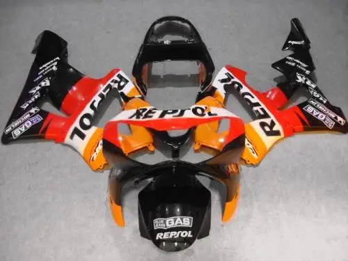 Литьевая форма обтекатель комплект для HONDA CBR900RR 929 00 01 CBR 900RR 2001 2000 CBR900 ABS оранжевый