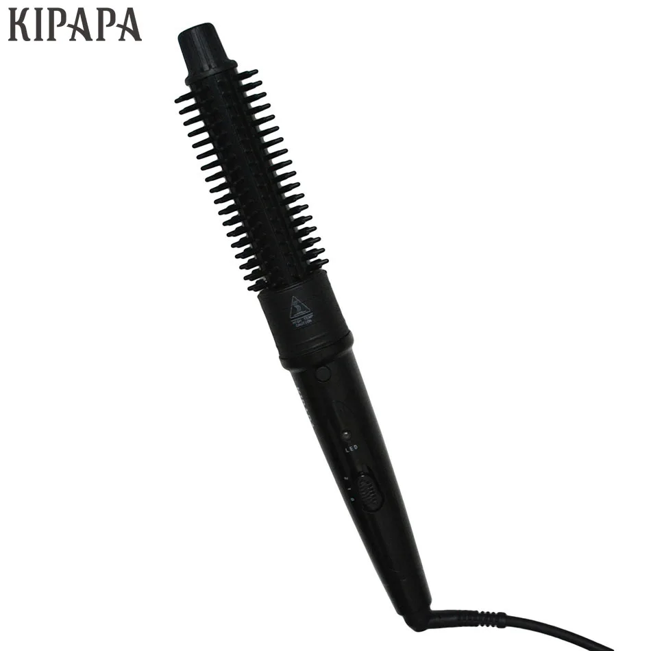 KIPAPA Волшебные электрические щипцы для завивки волос, сменные керамические щетки для завивки волос, инструмент для укладки волос