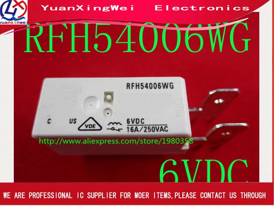 Free shipping 2pcs RFH54006WG RFH54006W RFH54006 original new 100% TYCO Power Relay | Электроника