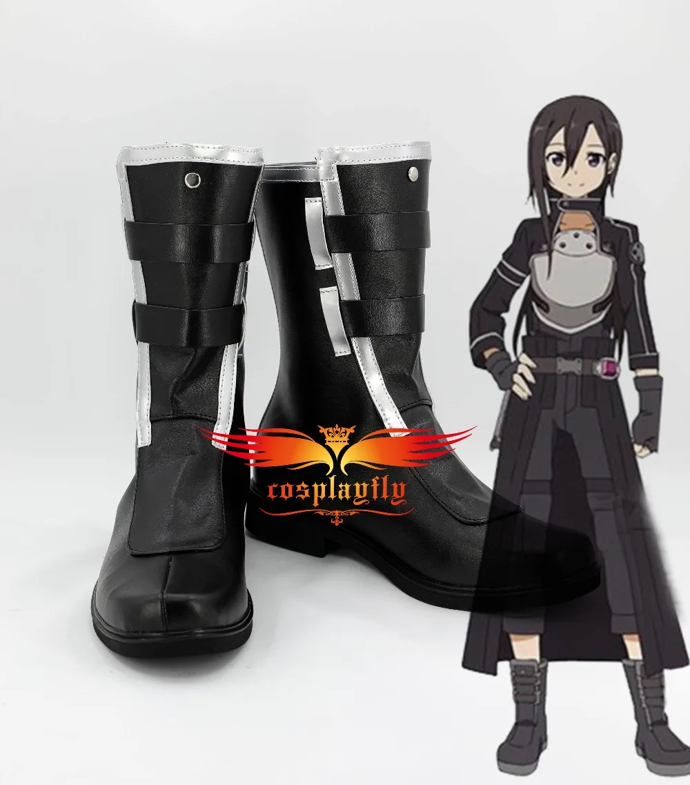 Меч искусство онлайн фантомная пуля Kazuto Kirito Kirigaya косплей костюм обувь сапоги Полный комплект наряд перчатки серебристый жилет для взрослых