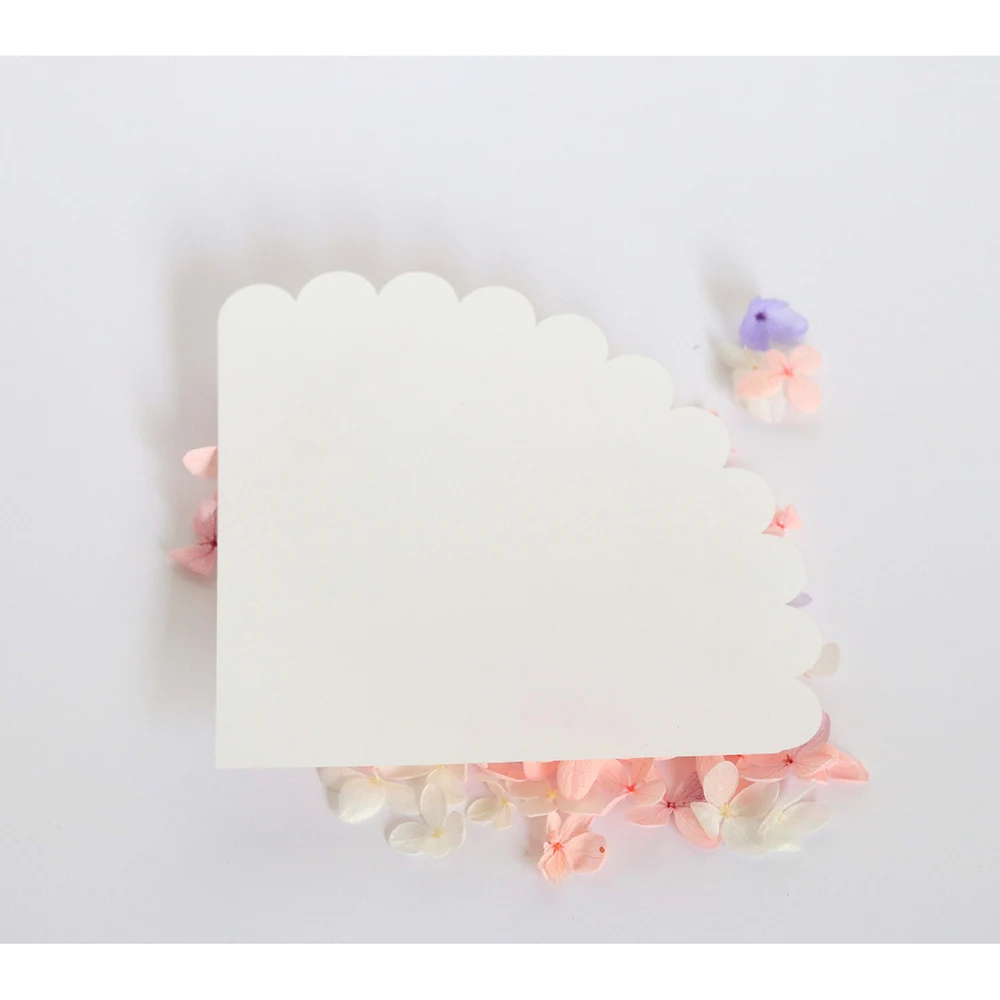 Свадебные белые конусы кружевная бумага искусственные лепестки держатель для