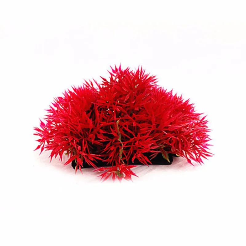 Аквариумные искусственные водяные сорняки украшения для водного растения травы