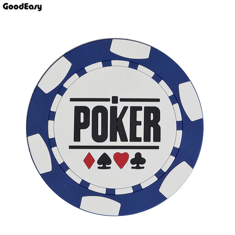Высокое качество 4 шт./компл. мягкий пластиковый покер цветы круглые подставки