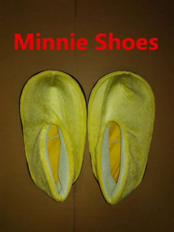 Minnie Shoes BING RUI CO Минни Маус перчатки и обувь талисман костюм головной вентилятор и Миньоны специальный вентилятор и холодный жилет - Цвет: Minnie Shoes