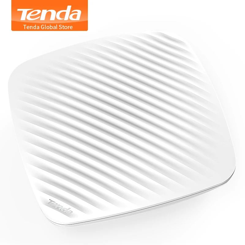 

Tenda i9 300Mbps Indoor Ceiling Wireless WiFi Access Point AP Wi-Fi Repeater Extender Router with 9W 802.3af POE Power Adapter