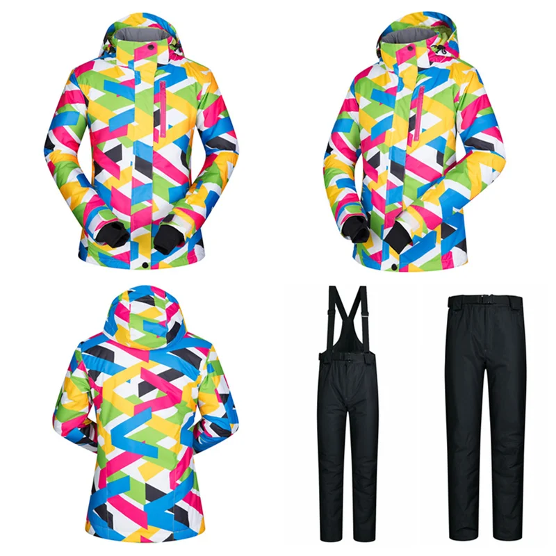 RAY GRACE лыжный костюм для женщин зимние Снежная одежда водостойкие ветрозащитная