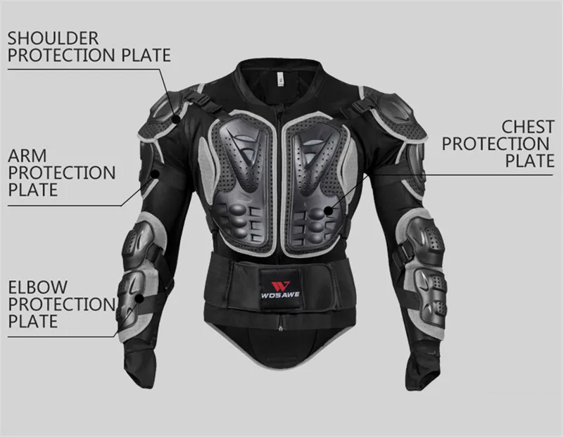 Куртка WOLFBIKE гоночная мотоциклетная защитный комплект для тела пиджак защита