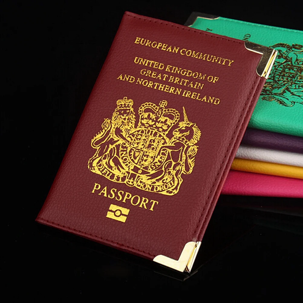 1 шт. держатель для паспорта 6 видов цветов Европейское сообщество Соединенное