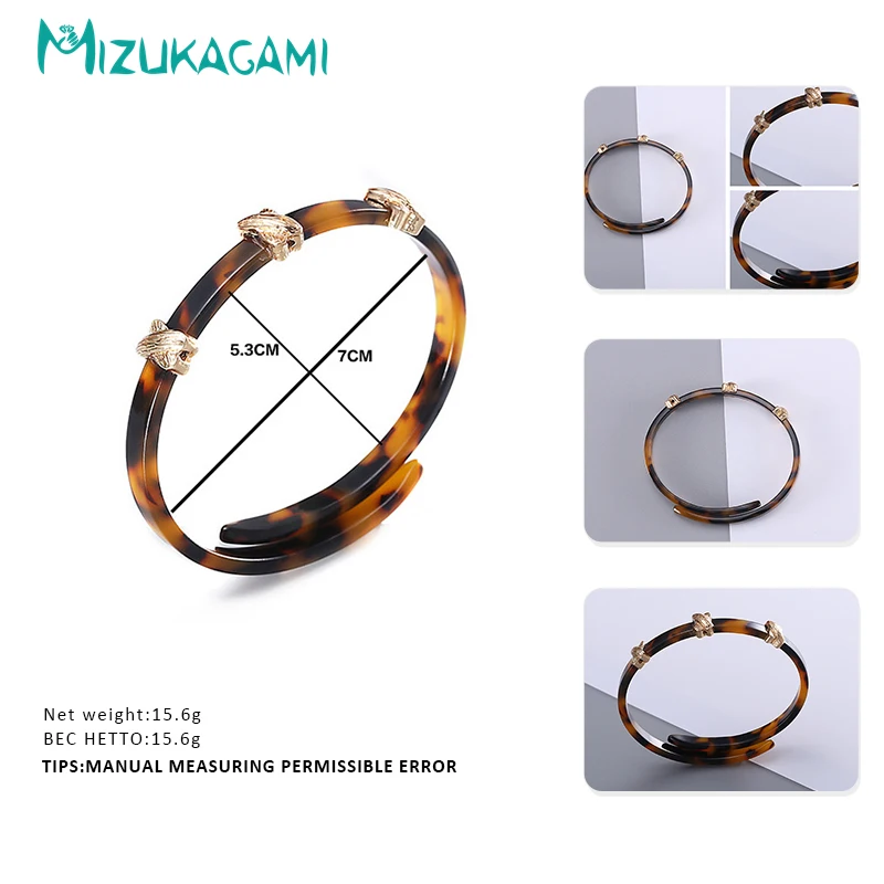 Бразильские Браслеты Mujer Pulseira Feminina модные круглые акриловые браслеты материал