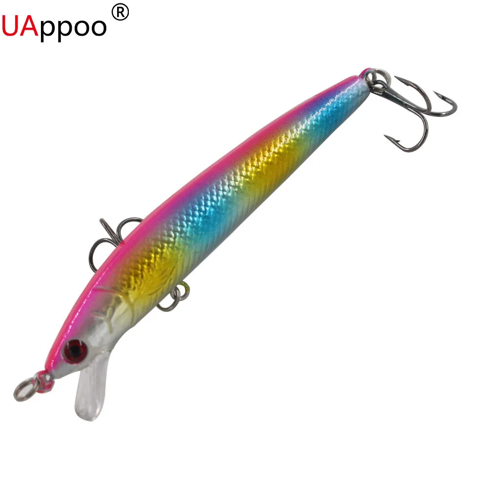 1 ШТ. Лазерная Гольян Рыбалки Приманки 10 СМ Г крючки рыба снасти crankbait воблер pesca