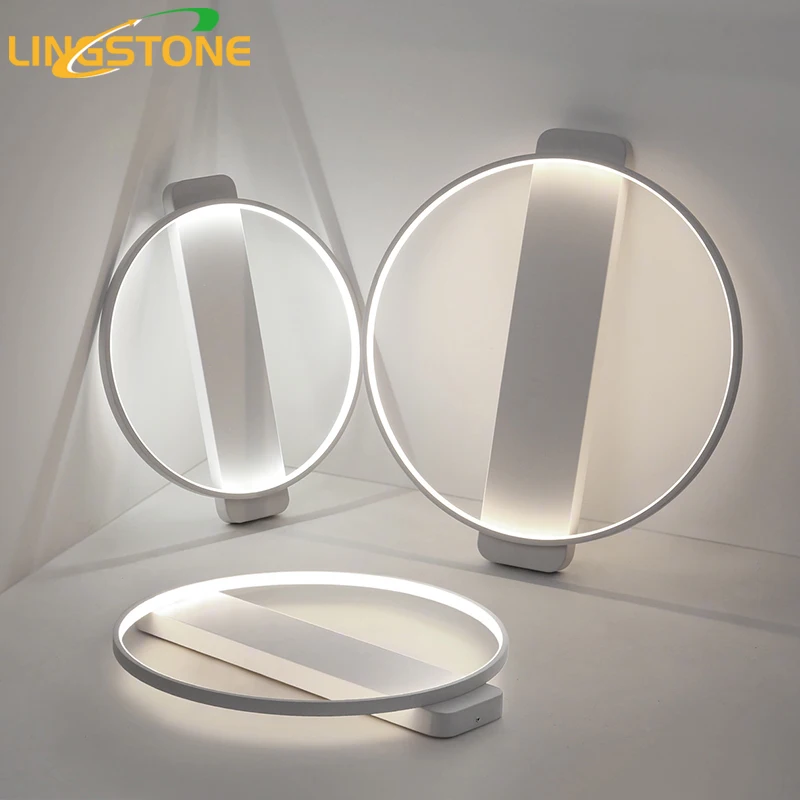 Ceiling Lights Led Lighting Fixture Black Round Square Plafondlamp Lamp Modern Living Room Restaurant Bedroom Kitchen | Освещение