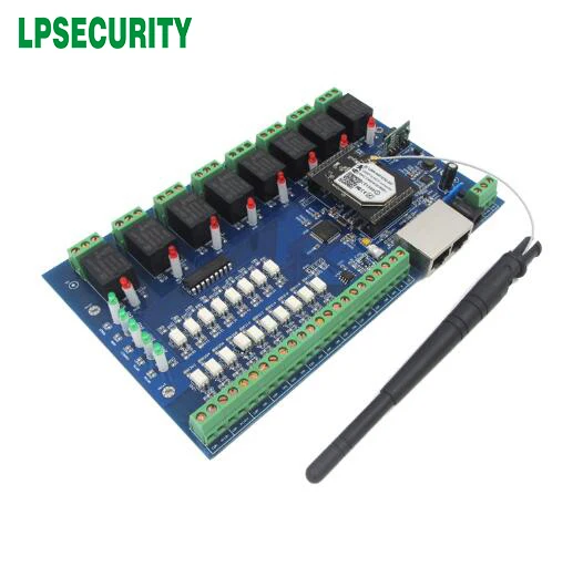 TCP интерфейс Wifi смарт реле USR IO88 через локальную область и удаленную сеть RS485