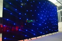 china manufacturer low price led star curtain 3x6m free shipping