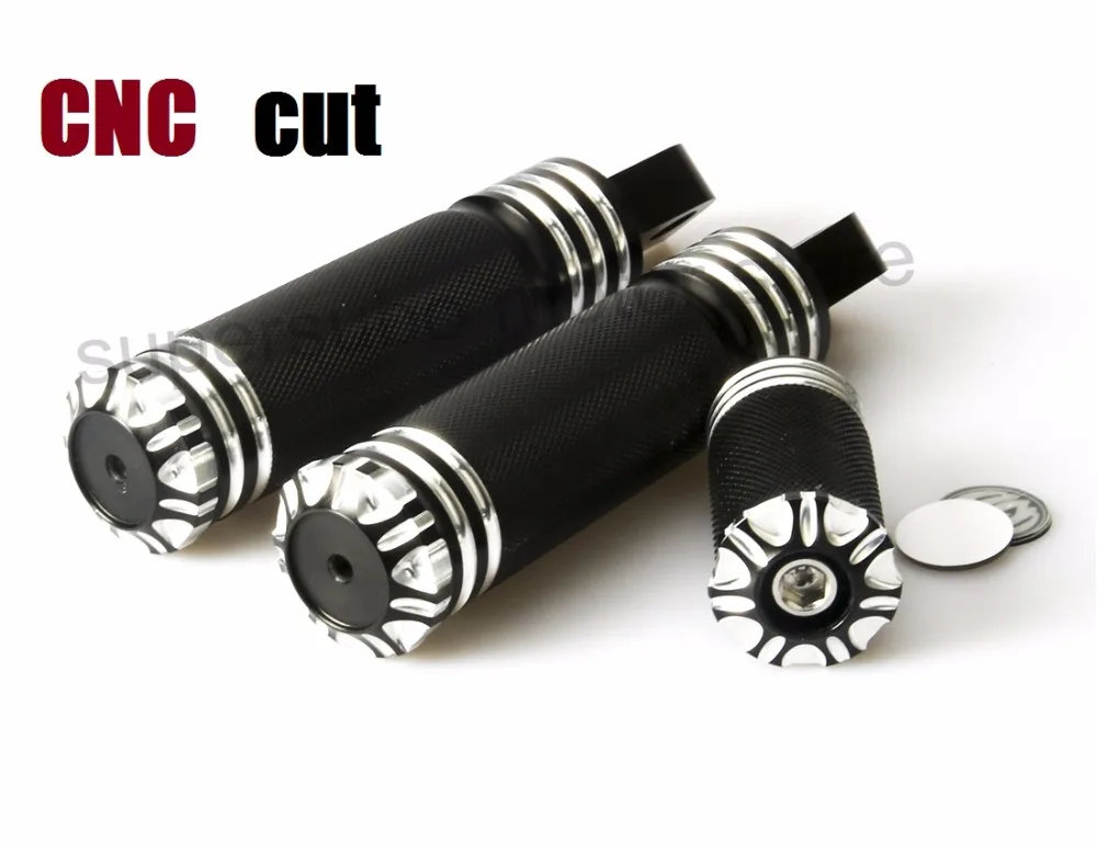 Черные колышки и переключателя передач для Мотоциклов harley Sportster Touring Dyna Softail на