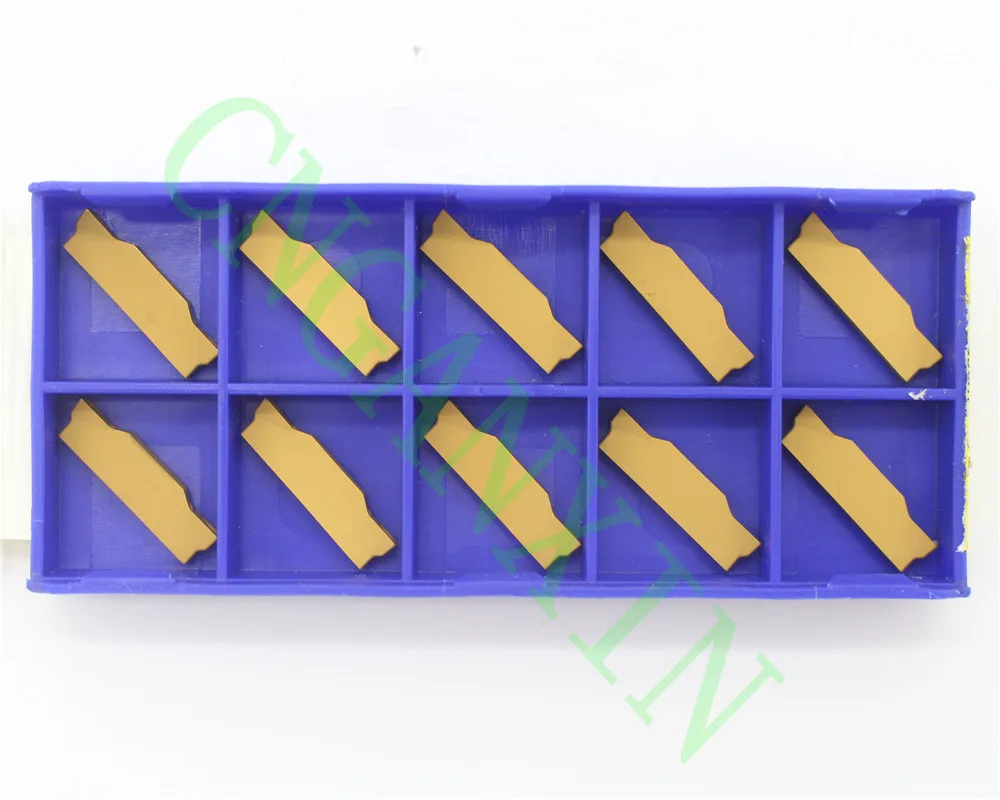 10 шт. CNGANXIN ZTED02503 MG YBC251 CNC карбидная вставка для прорезания канавок|Токарный