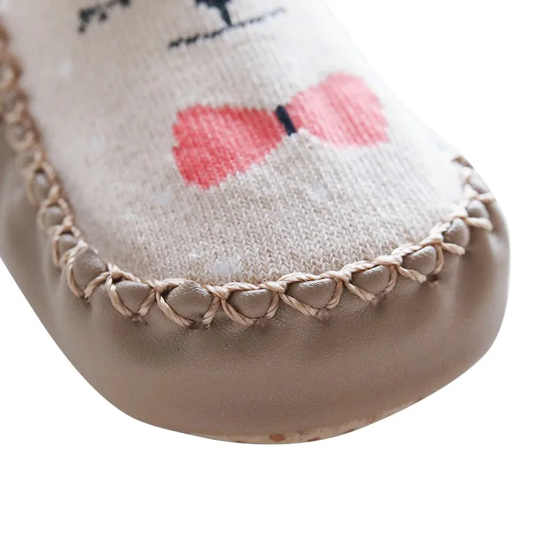 Baby Socks With Rubber Soles Infant Newborn Baby Girls Boys Autumn Winter Children Floor Socks Shoes Anti Slip Soft Sole Sock