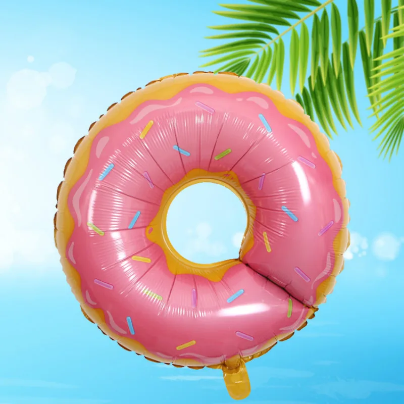 Candy doughnut Ice cream theme helium Foil Balloons baby Birthday wedding party decor supplies kids toy | Дом и сад