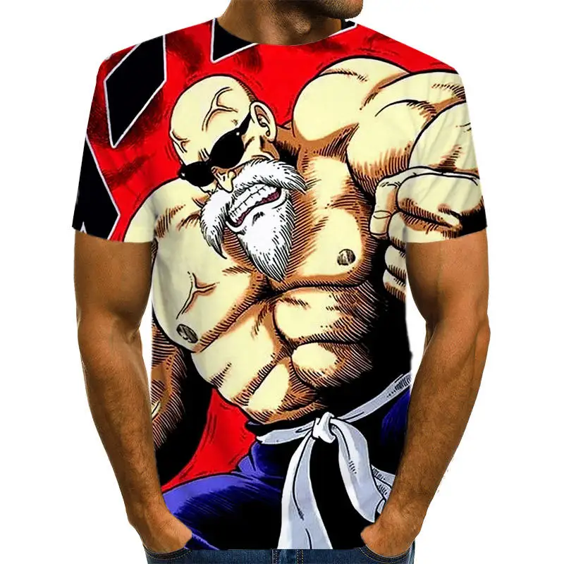 Dragon Ball Z Ultra Instinct God Son Goku Super Saiyan Men Tshirt 3D Printed Summer O-Neck Daily Casual Funny T shirt Plus Size