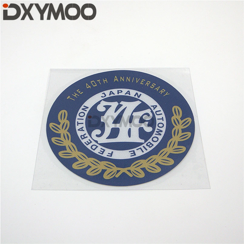 Креативная мода, наклейки на окна для автомобильного бака HF 40TH anniversary Japan Automobile Federation Hellaflush 10 см