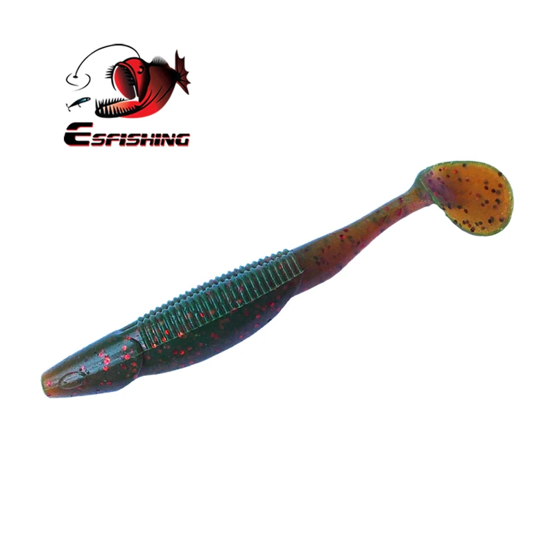 Esfishing приманки, новинка, тощий ковш, 95 мм, 5,3 г, 6 шт., Мягкая приманка для рыбалки, приманки для ловли карпа, рыболовные аксессуары