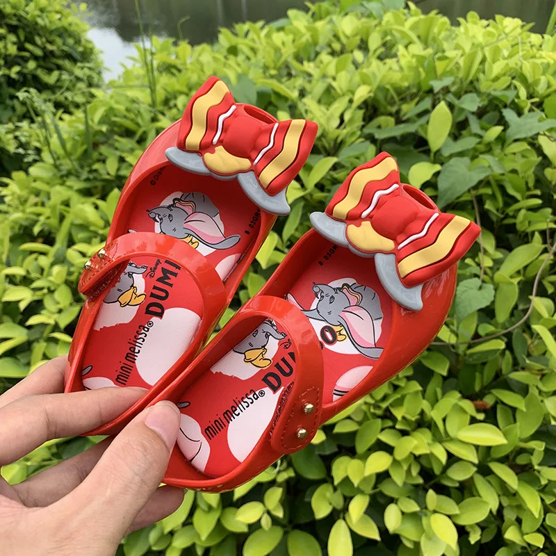 Mini Melissa Ultragirl/ г. новые оригинальные сандалии для девочек бразильские прозрачные сандалии Нескользящие Детские пляжные сандалии для малышей, 13,5-18,5 см