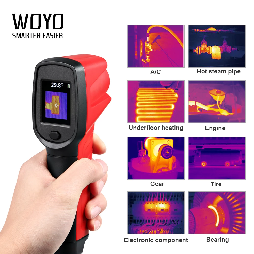 Инфракрасная тепловизионная камера высокого разрешения HD тепловизор детектор