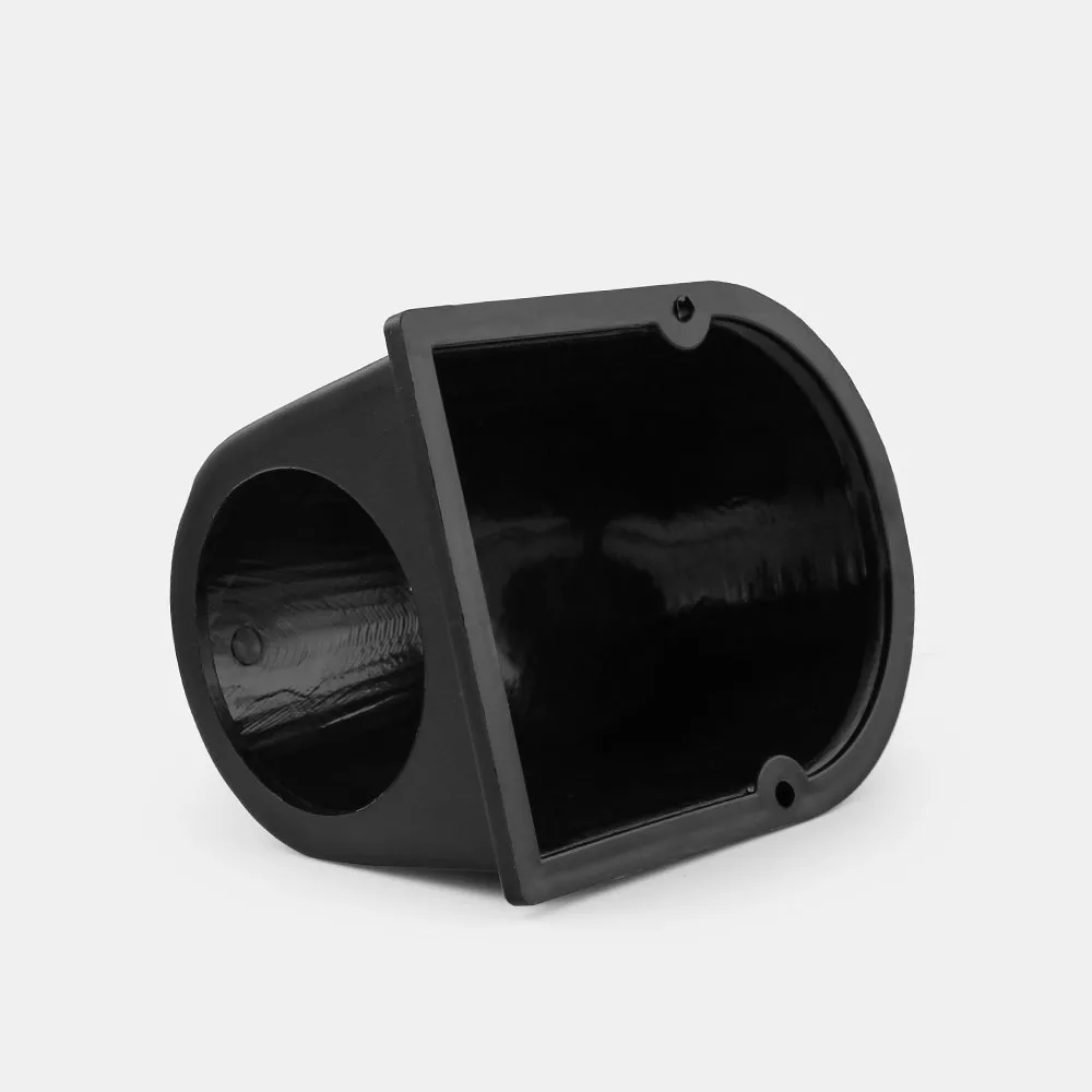 52mm Car Oil Pressure Meter Gauge Holder ABS Plastic Black Single Hole Water Temp Meter Oil Temp Turbo Boost Meter Cover 2-Inch