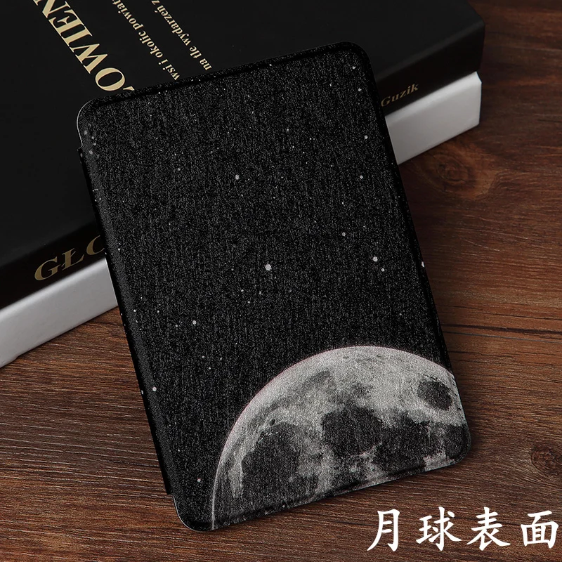 Чехол для Kindle Paperwhite 4 из искусственной кожи с мрамором, магнитный чехол для смарт-планшета, чехол для Funda Kindle Paperwhite 4, чехол+ ручка