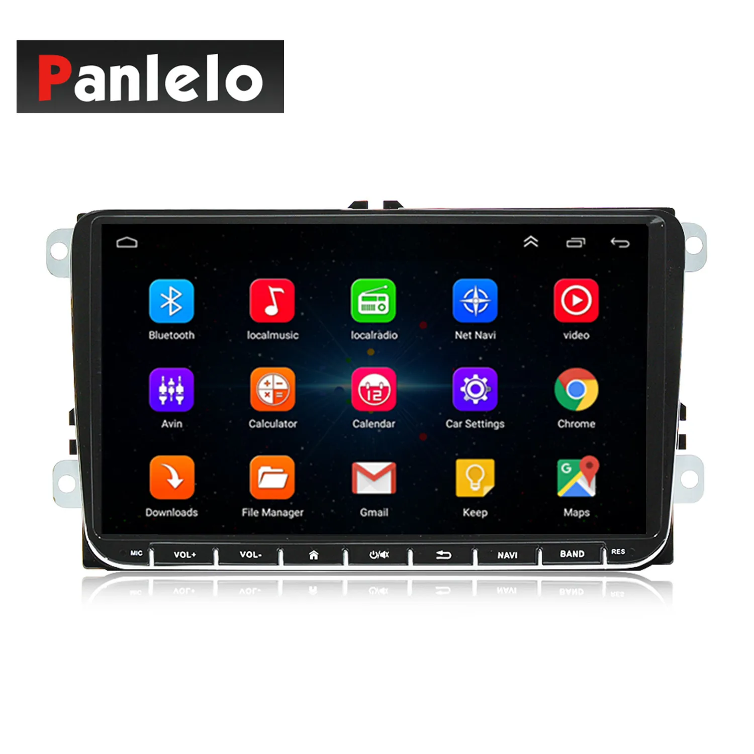 Panlelo Android 2Din мультимедийный плеер авторадио 2 Din GPS навигация Bluetooth Radi