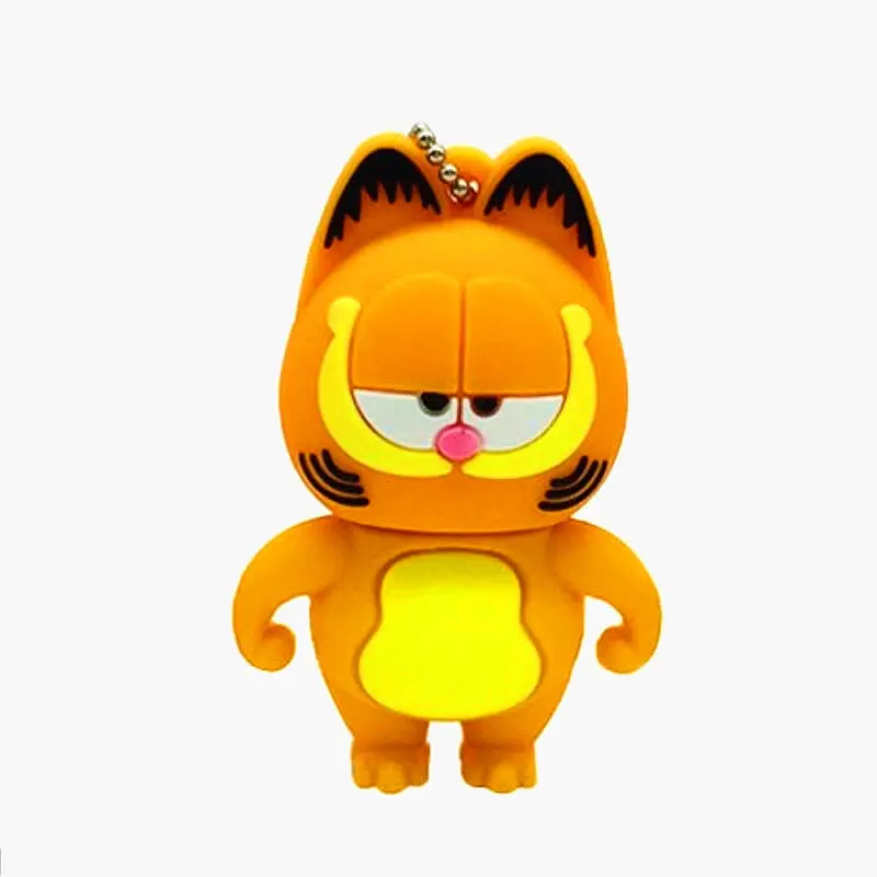 M2 USB флэш-накопитель 128 Гб мультфильм Мини Гарфилд usb 2,0 4 ГБ 8 ГБ флеш-накопитель 16 ГБ 32 ГБ 64 ГБ Портативный usb-накопитель флеш-накопитель - Цвет: M2