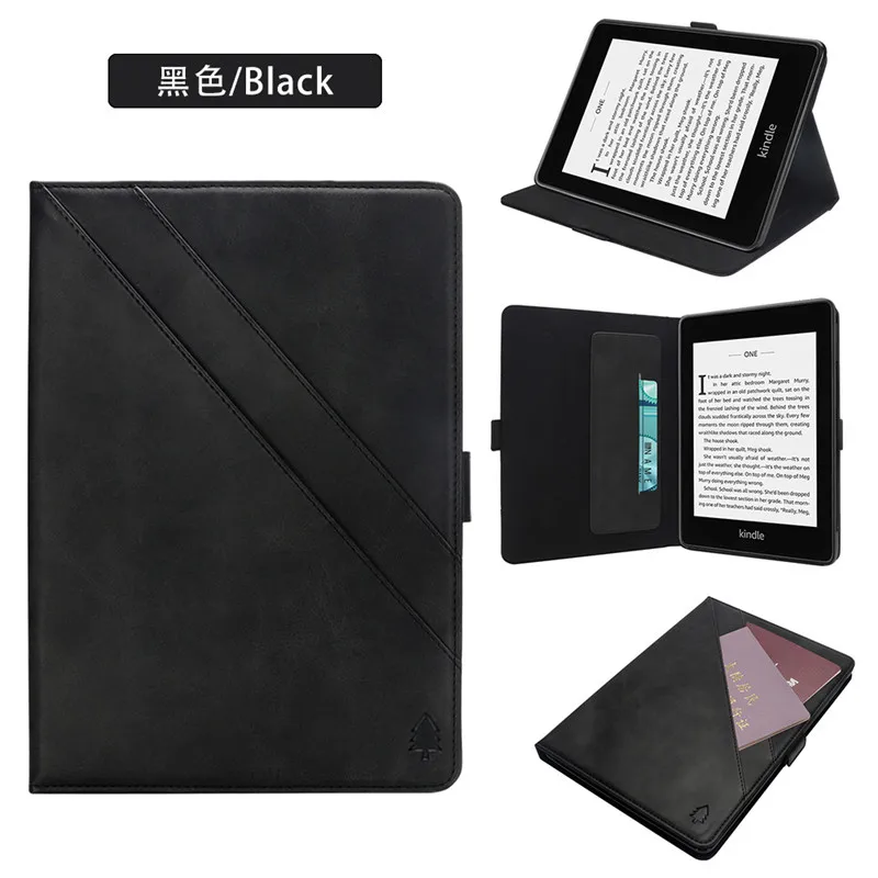 Роскошный чехол из искусственной кожи для Amazon 2018 kindle paper белый 4 откидная крышка