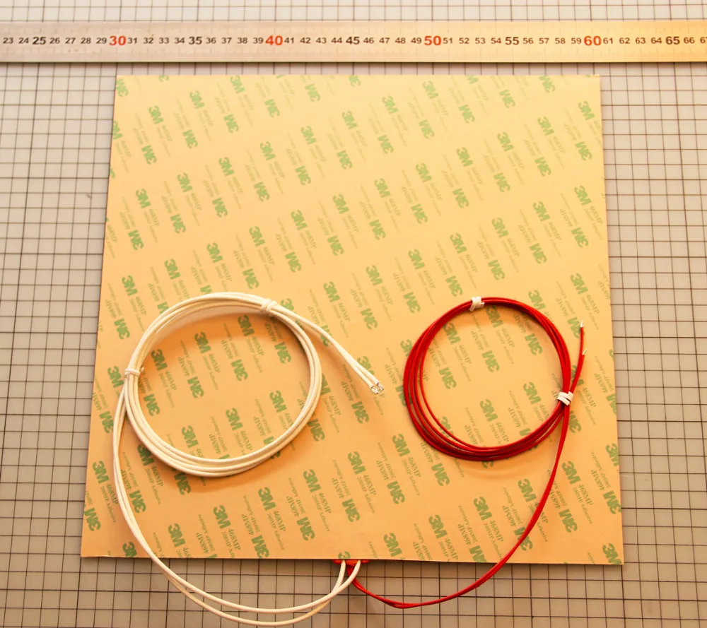 Продажа 300X300mm 750W, W/ NTC 100K Термистор, Keenovo силиконовый нагреватель для 3D-принтера