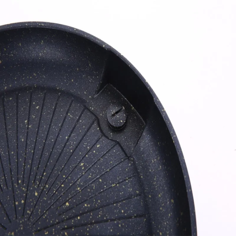 Baking Tray Maifan Stone Coated Barbecue Dish Pot Korean Household Smokeless Non-stick | Дом и сад