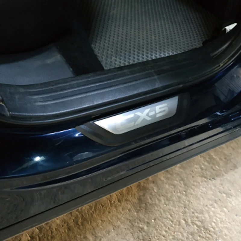 Накладка на порог, накладка на педаль для Mazda CX-5 Cx 5 Cx5 KE 2012 2013 KF аксессуары для стайлинга автомобилей
