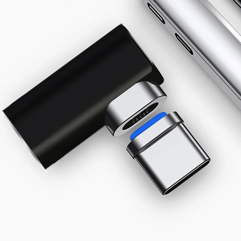 Магнитный USB C адаптер для MacBook Pro 15 дюймов 6 контактов колено разъем Type зарядки Samsung