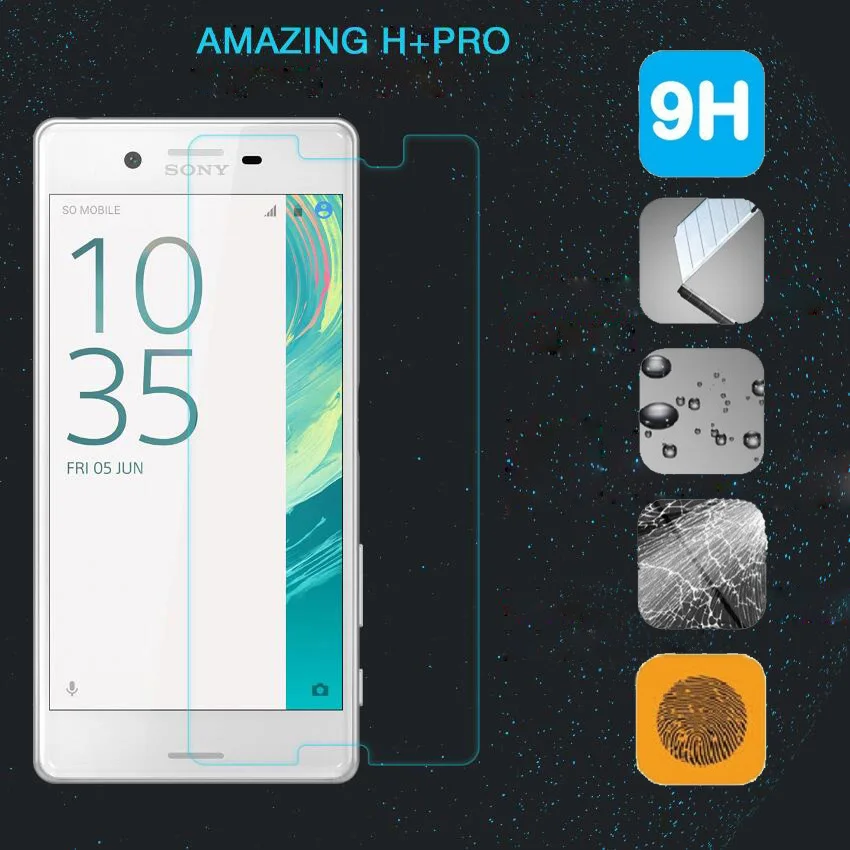 9H Премиум пленка для экрана из закаленного стекла Sony Xperia X Performance F8132 Защитная Dual