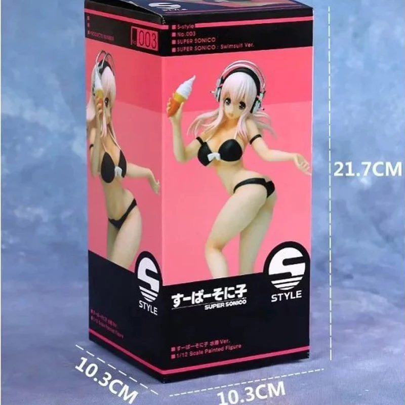 Фигурка японская аниме 15 см WX040|super sonico|pvc action figuremodel toy |