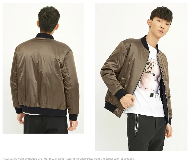 JackJones Мужская Осенняя короткая куртка с подкладкой, короткое пальто, мужская одежда 218309503