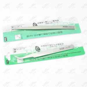 Высококачественный Пинцет 140 мм из нержавеющей стали TS 11 с держателем для ремонта телефонов, инструменты для самостоятельного ремонта, 2 шт.лот