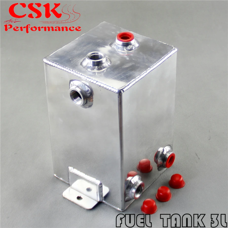 Универсальный алюминиевый 3 литровый вихревой горшок л топливный полированный